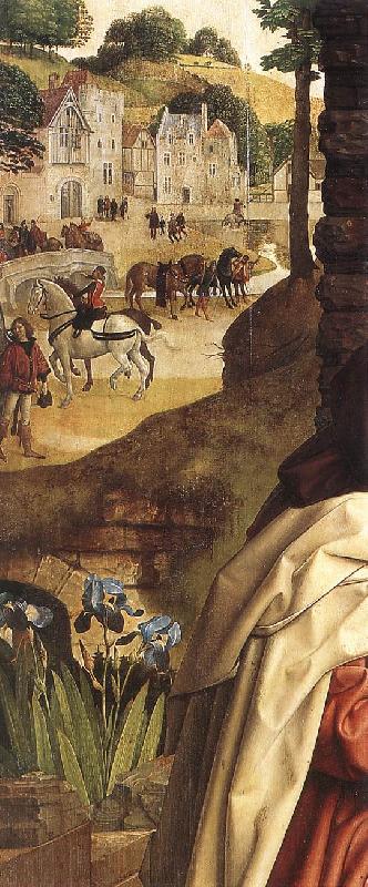 GOES, Hugo van der Monforte Altarpiece (detail) Germany oil painting art